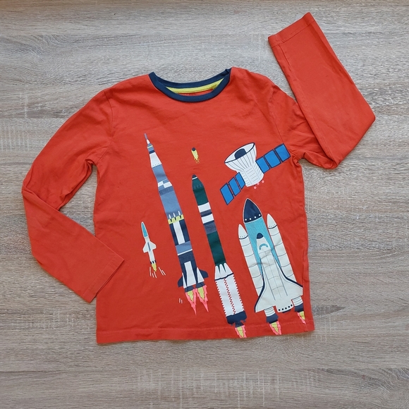 Mini Boden guc/play rocket tee ls 9-10 years - Picture 5 of 16